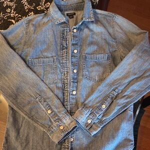 J. Crew Light Blue Denim Shirt